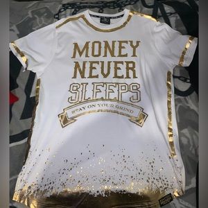 Money Never Sleeps T Shirt